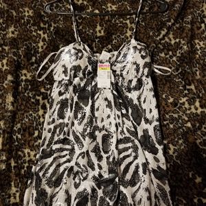 Animal print dress